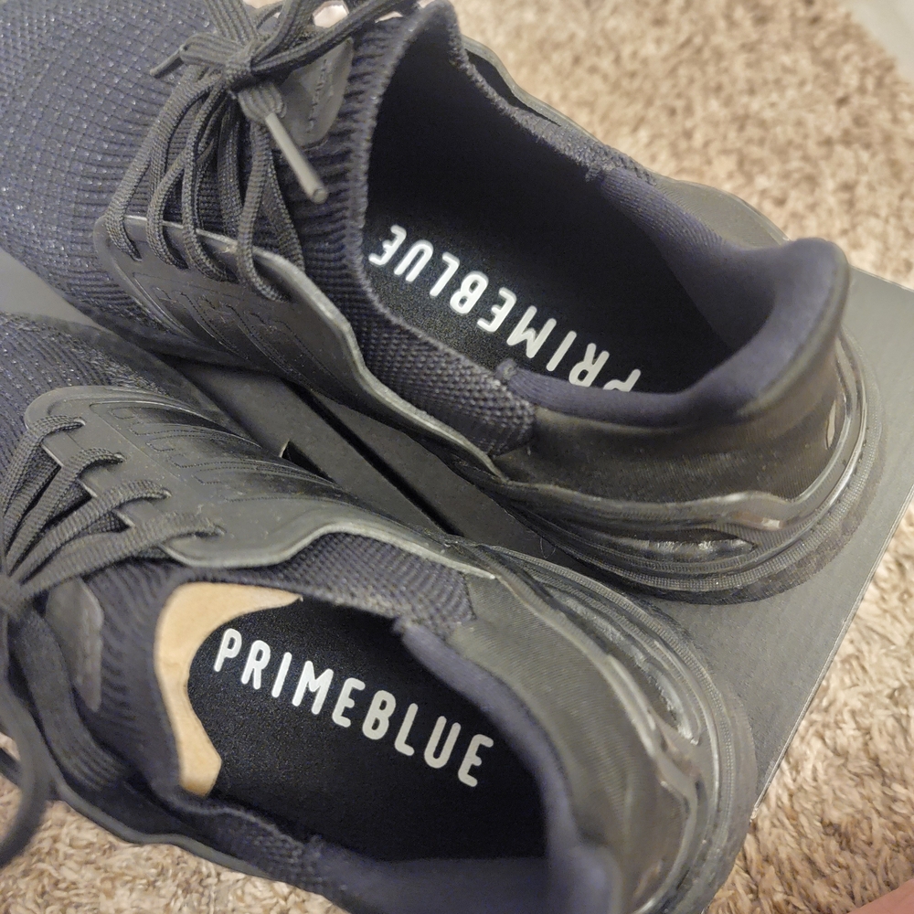 Adidas Ultra Boost 20 Womens Shoe - Triple Black - Picture 6 of 7